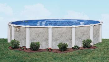 PEARL RIVER - 52" Resin Frame Pool, 8" Resin Top Rails;, 7" Resin Verticals